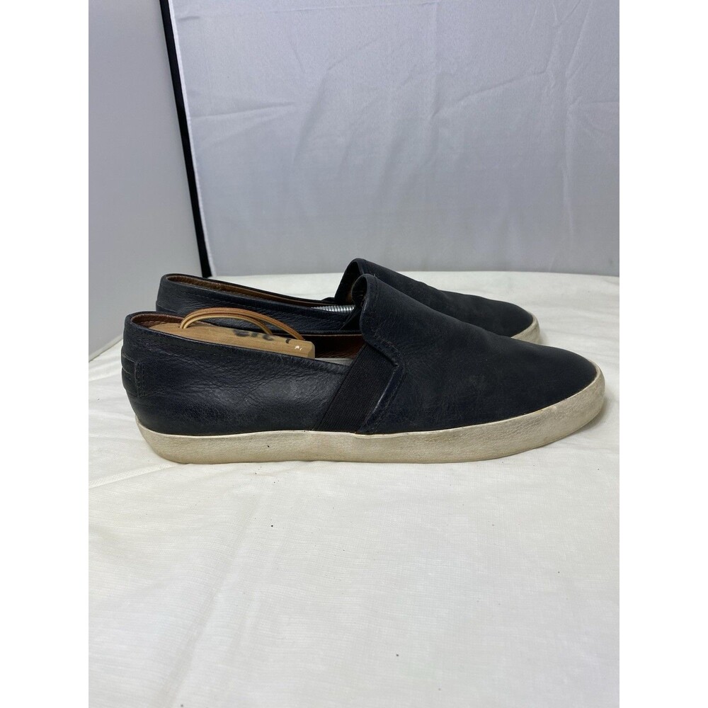 Frye Womens Size 9M Dylan Slip On Black Leather Sneaker 3479264 - Picture 2 of 8